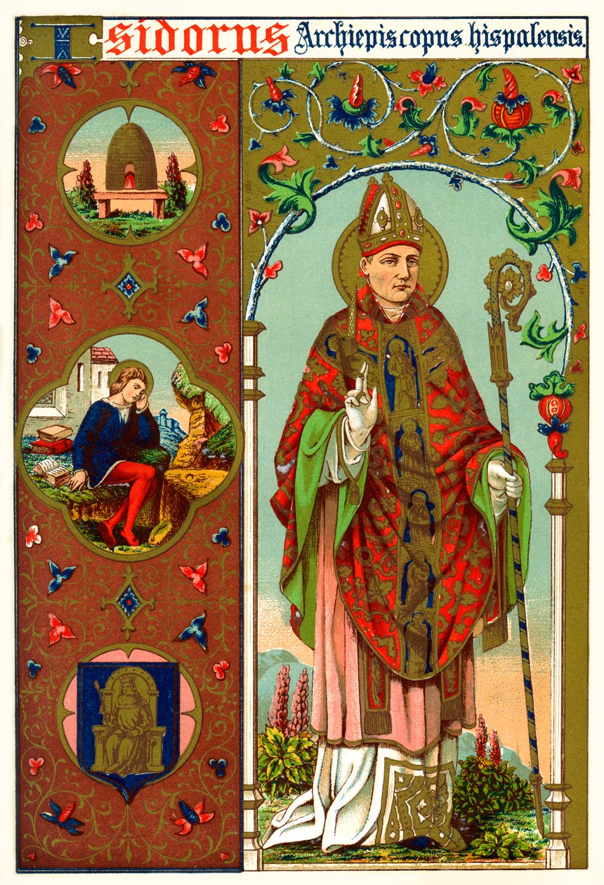 St Isidore, 1886 av Unbekannt
