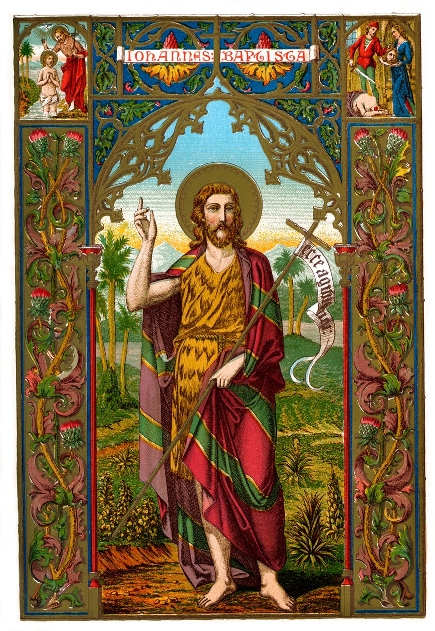 Johannes Döparen, 1886 av Unbekannt