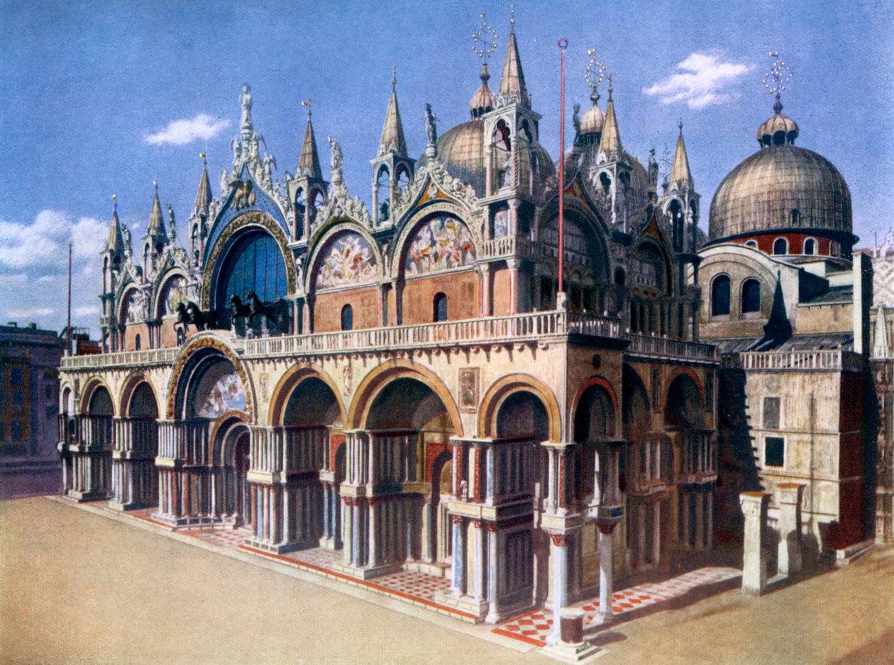 Markuskyrkan, Venedig, Italien, 1926 av Unbekannt