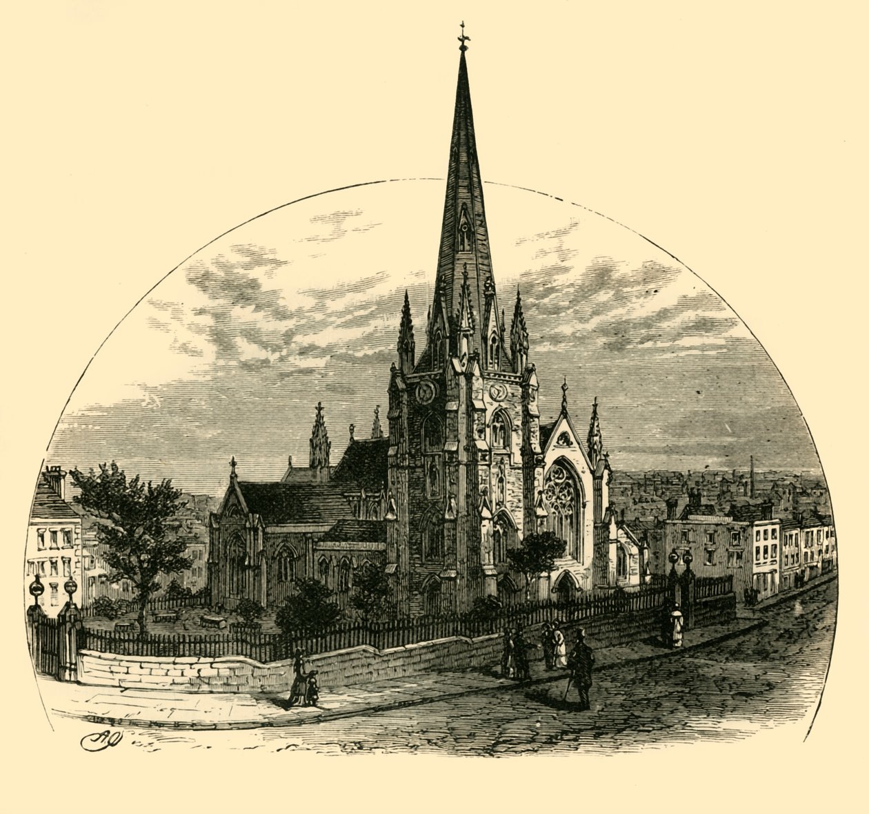 St. Martins kyrka, 1898. av Unbekannt