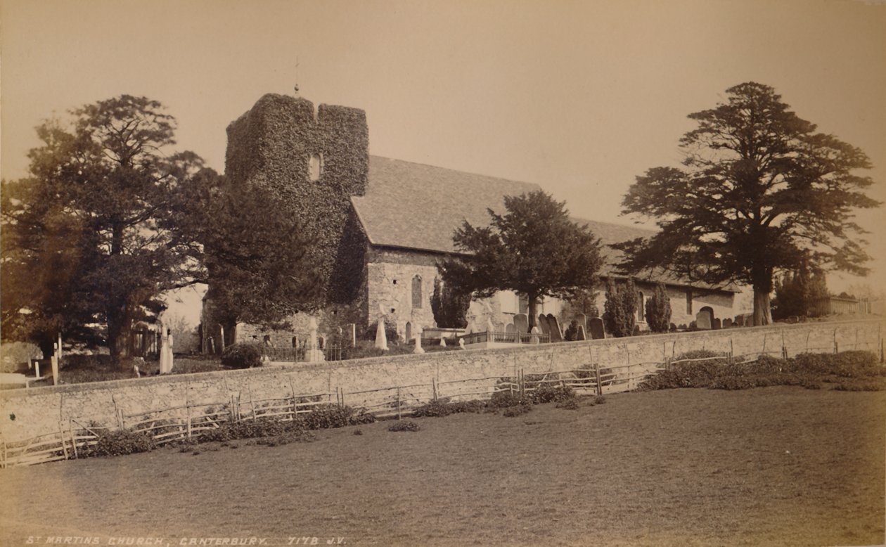 St. Martins Church, Canterbury, 1929. av Unbekannt