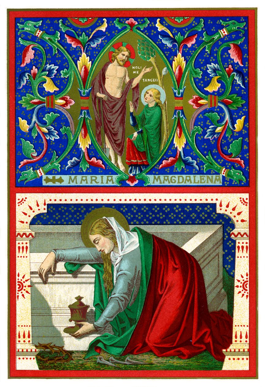 Sankta Maria Magdalena, 1886 av Unbekannt