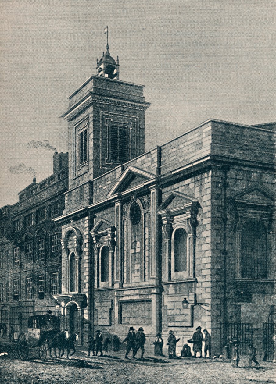 St. Mildreds Church, and the Poultry, 1907 av Unbekannt