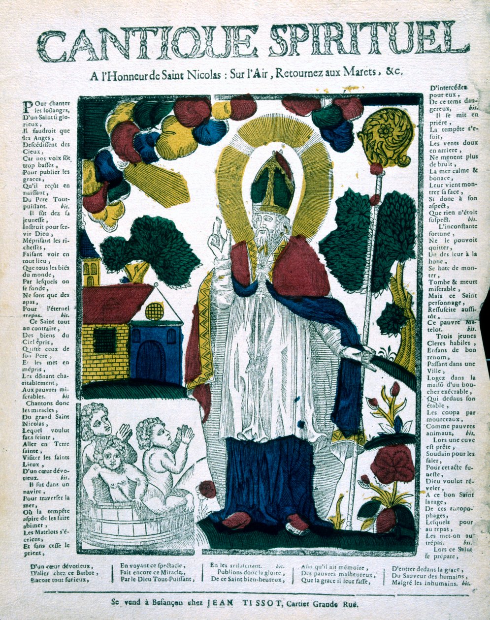 St Nicholas, 1800-talet av Unbekannt
