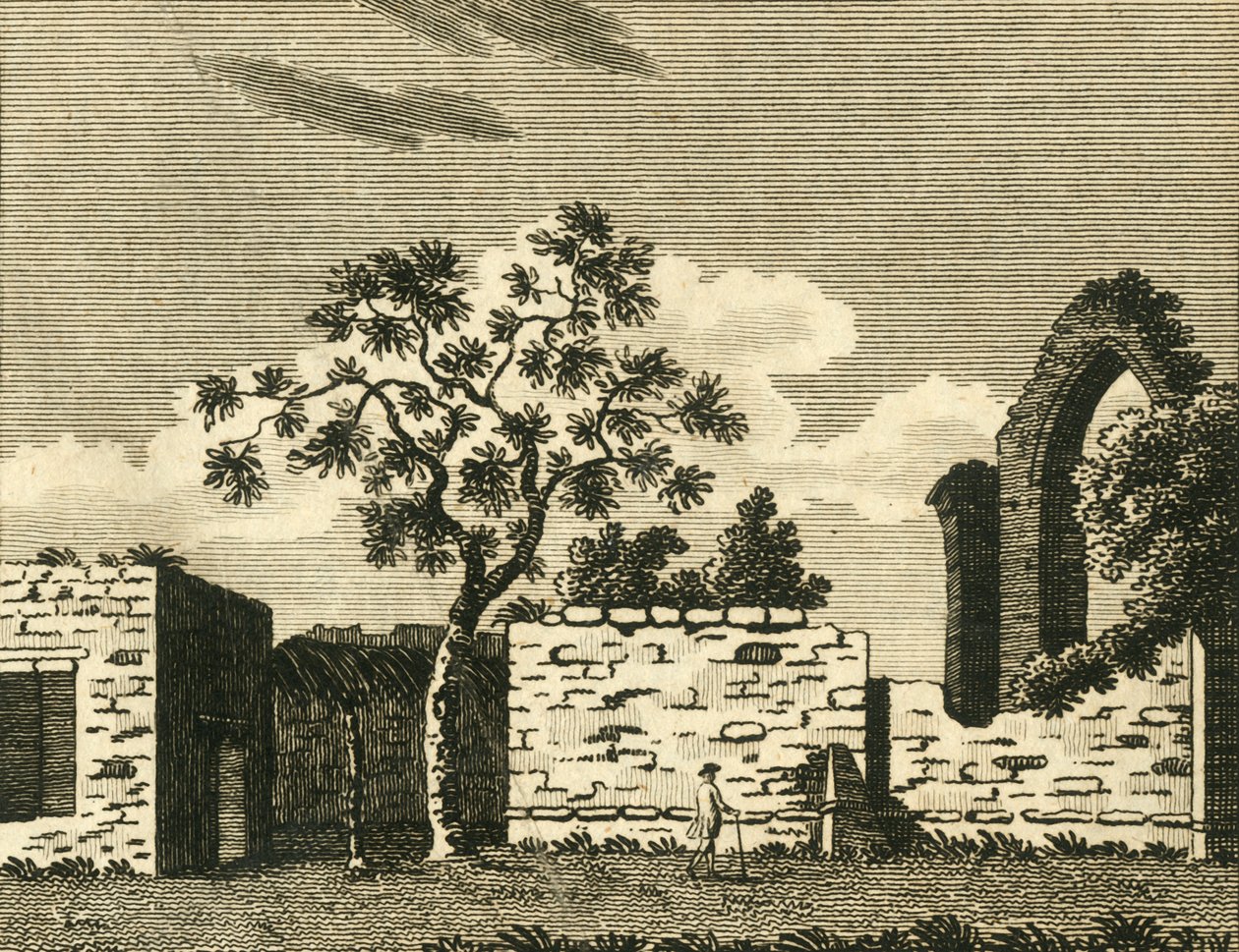 St. Pancrace Chapel, i Canterbury, c1786. av Unbekannt