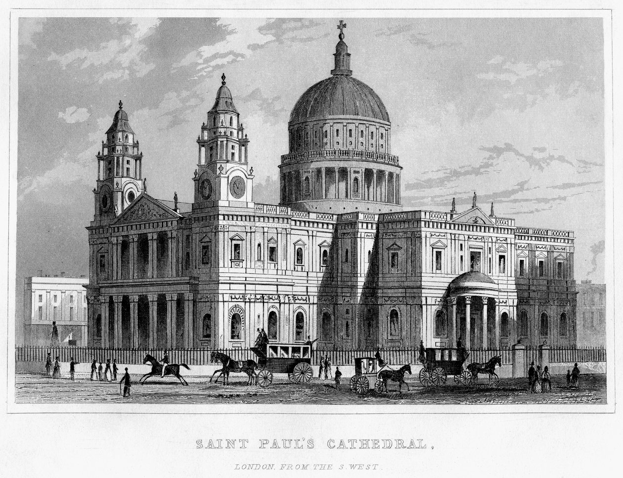 St Pauls Cathedral, City of London av Unbekannt
