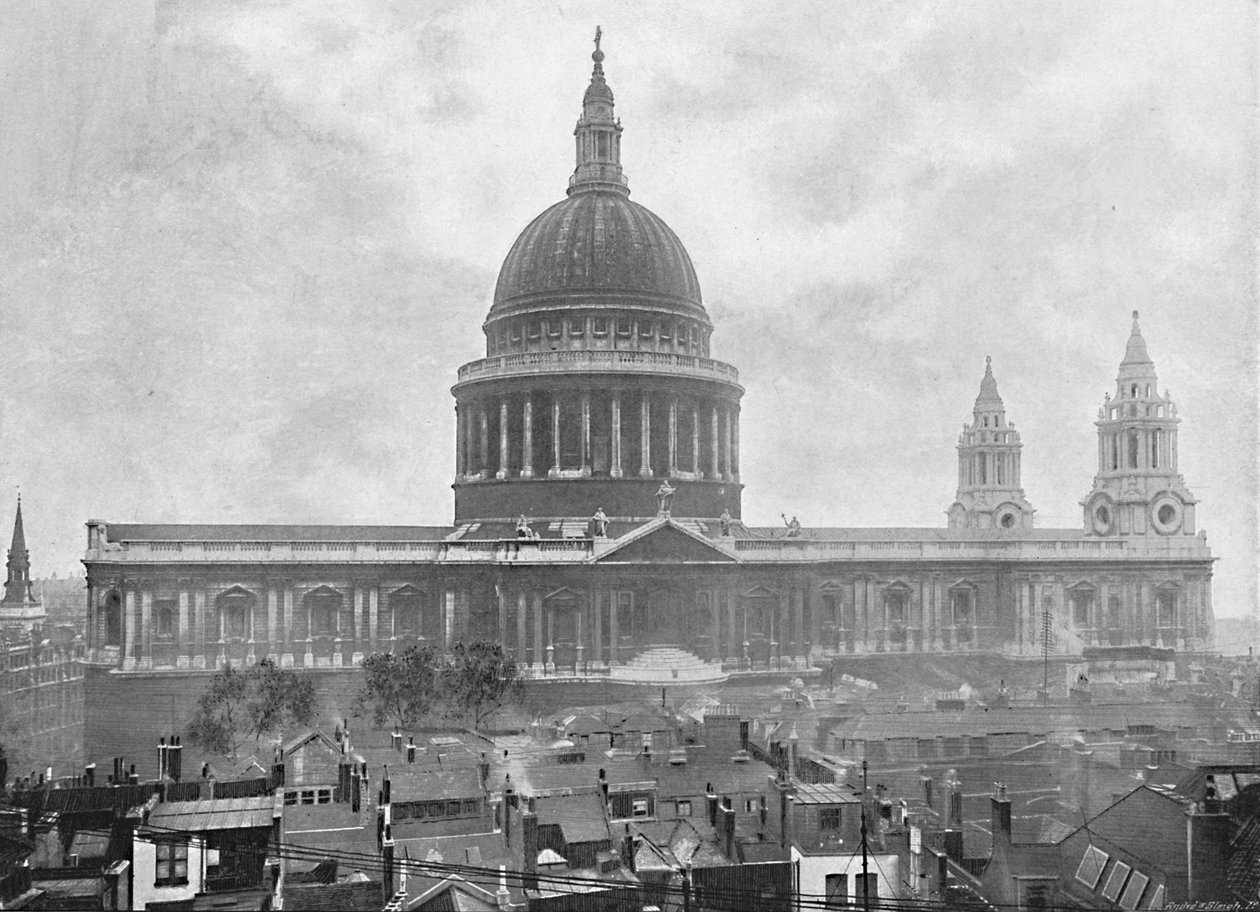 St. Pauls Cathedral, c1896 av Unbekannt