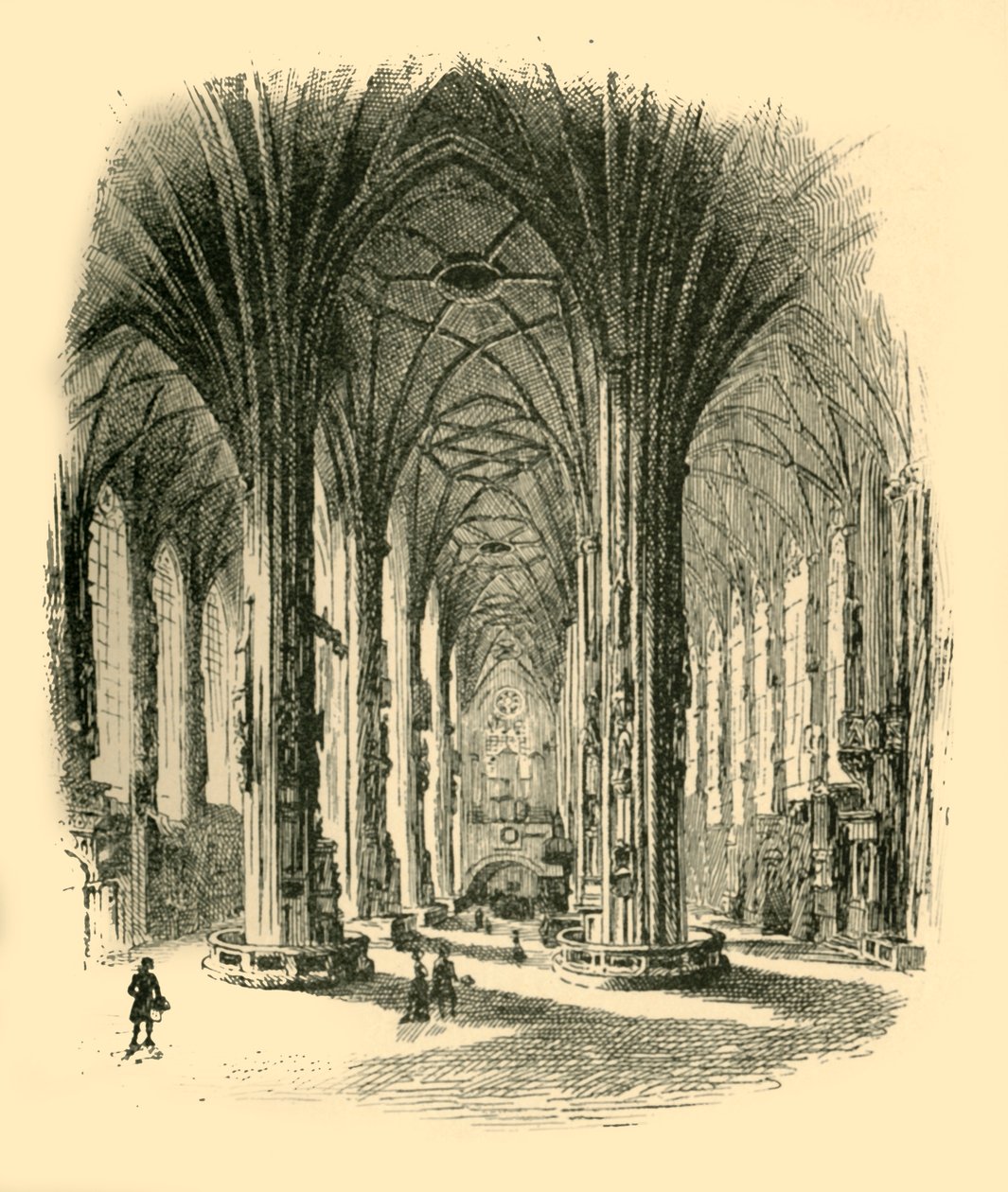 St. Stephens Cathedral, Wien, 1907. av Unbekannt