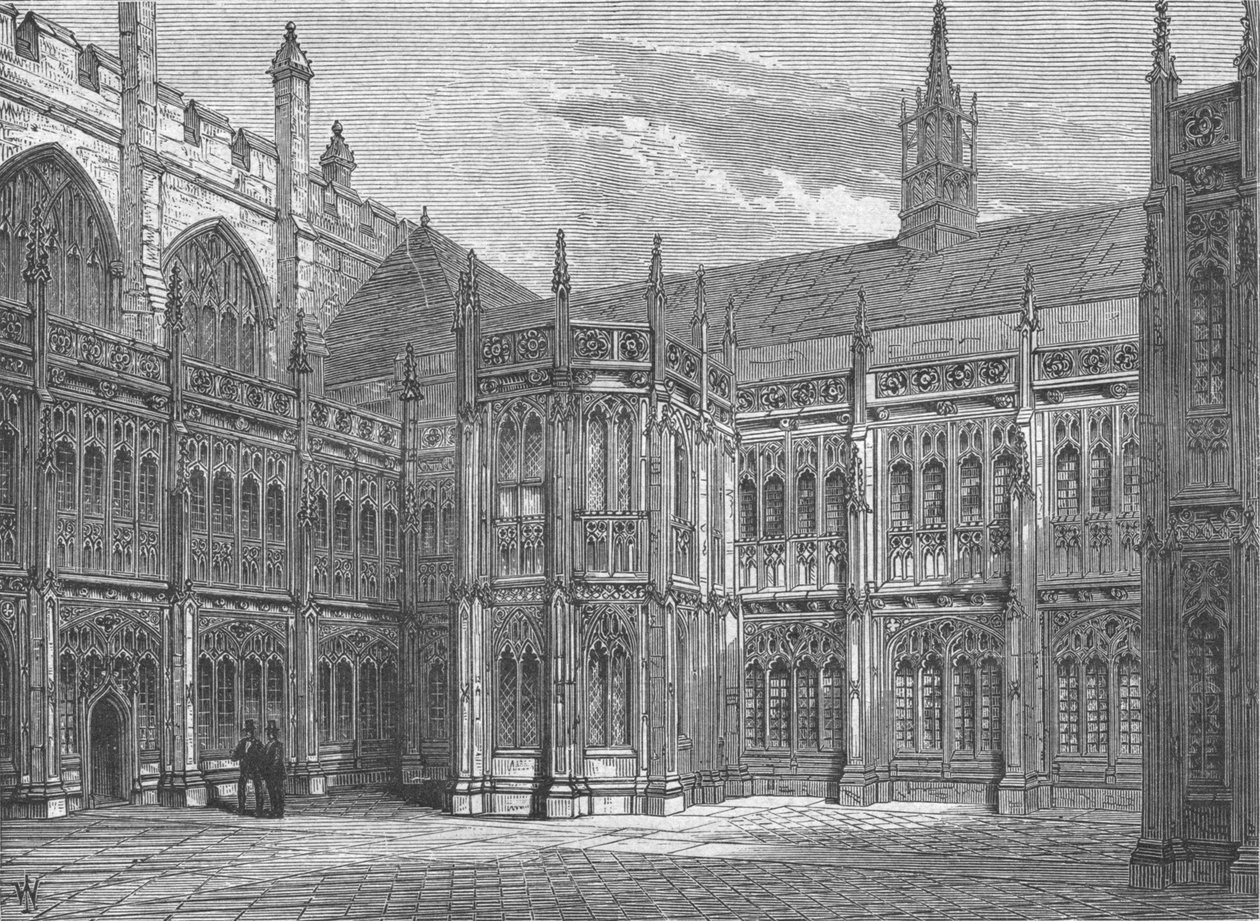 St Stephens Cloisters, 1897 av Unbekannt