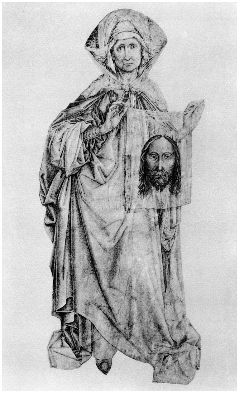 St Veronica, mitten av 1400-talet 1958 av Unbekannt