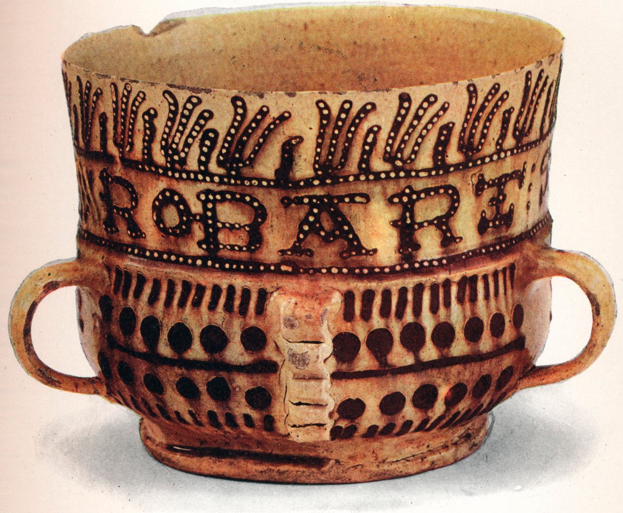 Staffordshire Slip Ware, 1909, 1914 av Unbekannt
