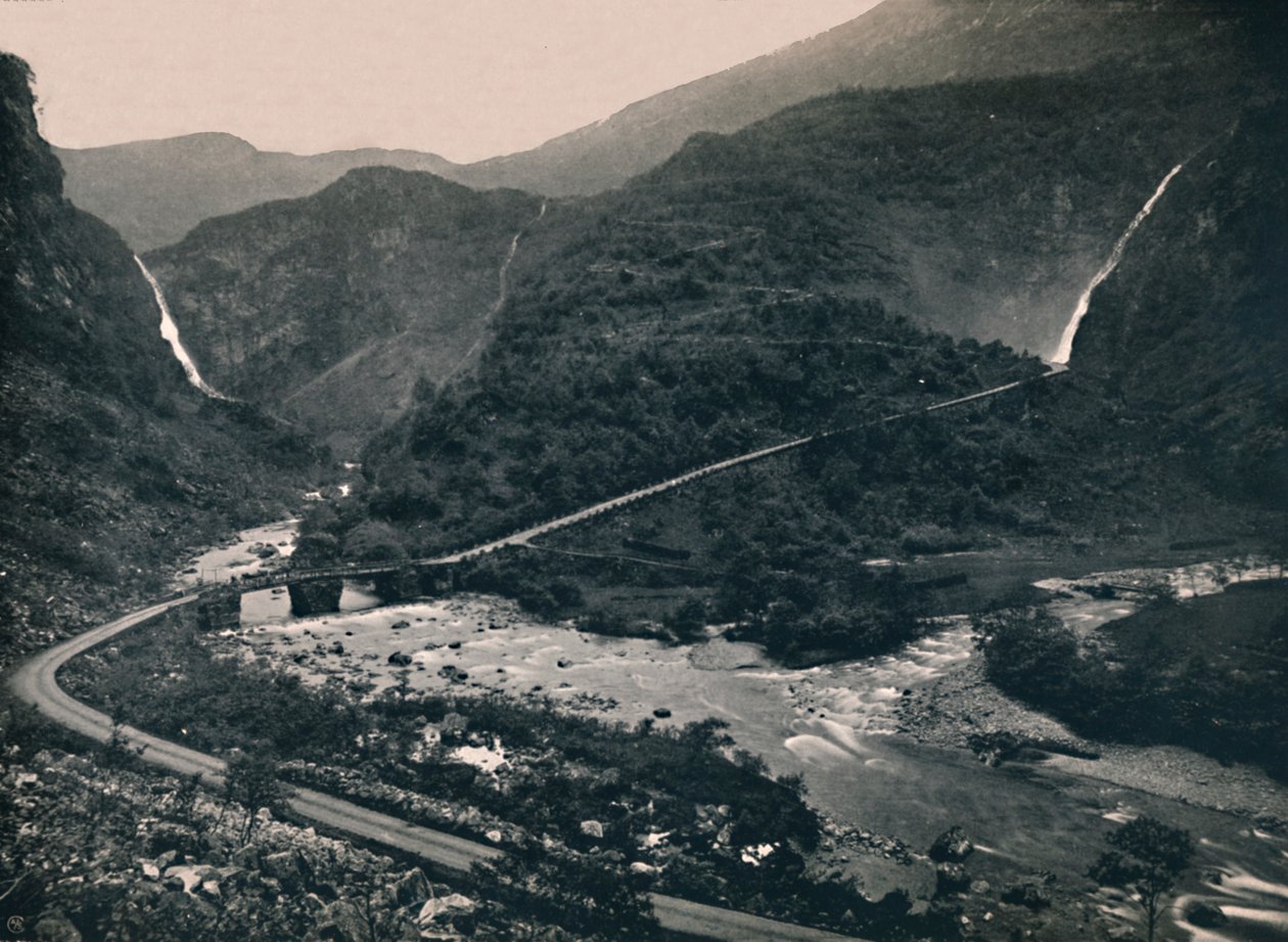 Stalheimskleiva, 1914. av Unbekannt