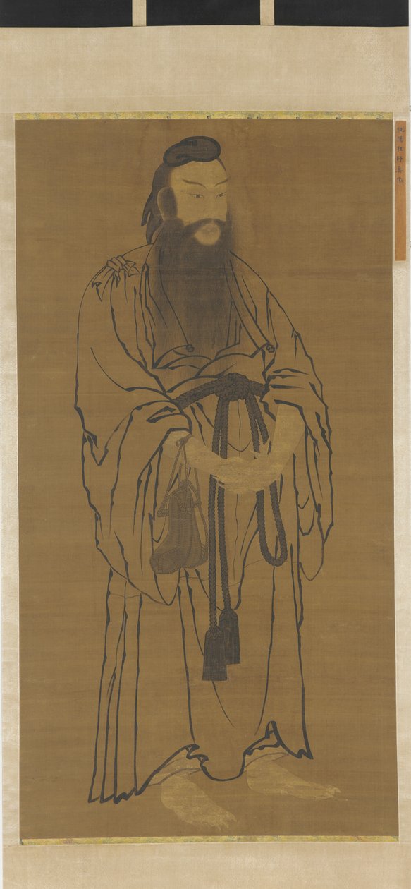 Stående figur av Lü Dongbin, Mingdynastin, 1368-1644. av Unbekannt