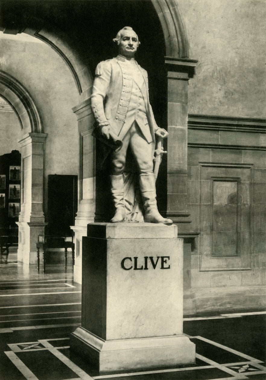 Staty av Lord Clive, 1925. av Unbekannt