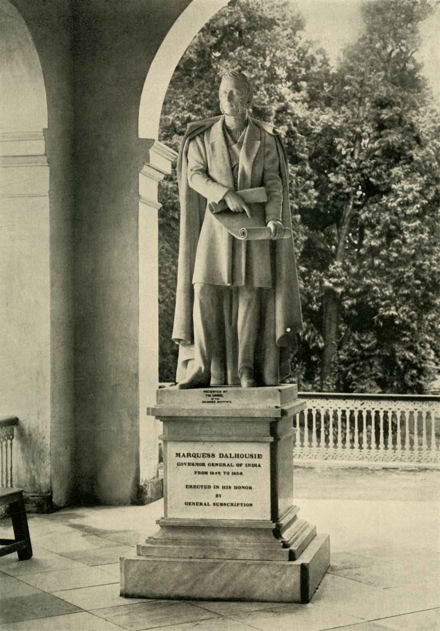 Staty av Lord Dalhousie, 1925. av Unbekannt