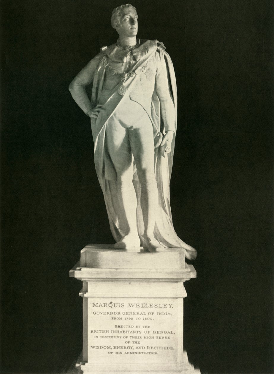 Staty av Lord Wellesley, 1925. av Unbekannt