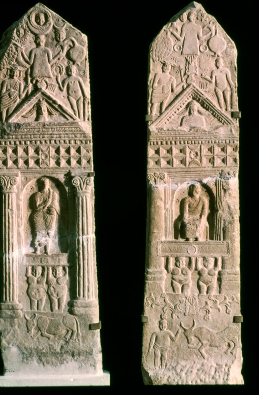 Stele Votives, Tunisien, 3:e århundradet av Unbekannt