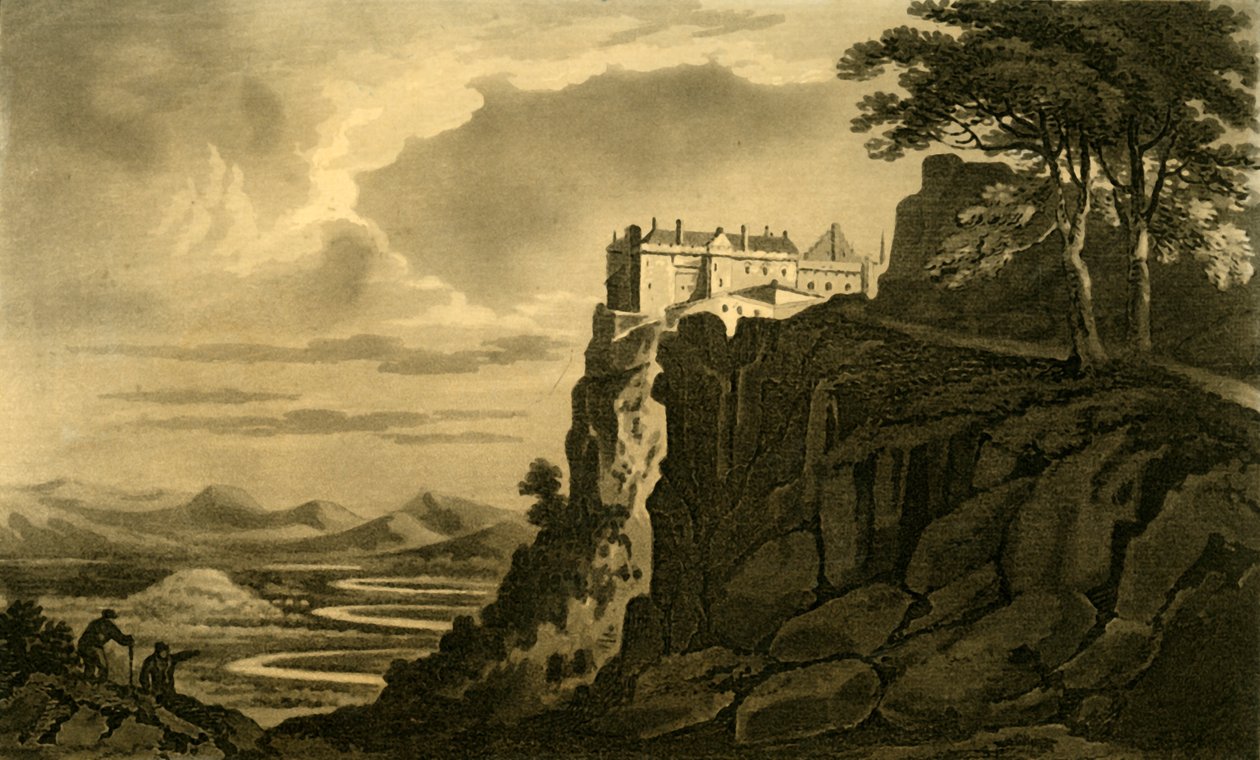 Stirling Castle & Vale of Monteith, 1802. av Unbekannt