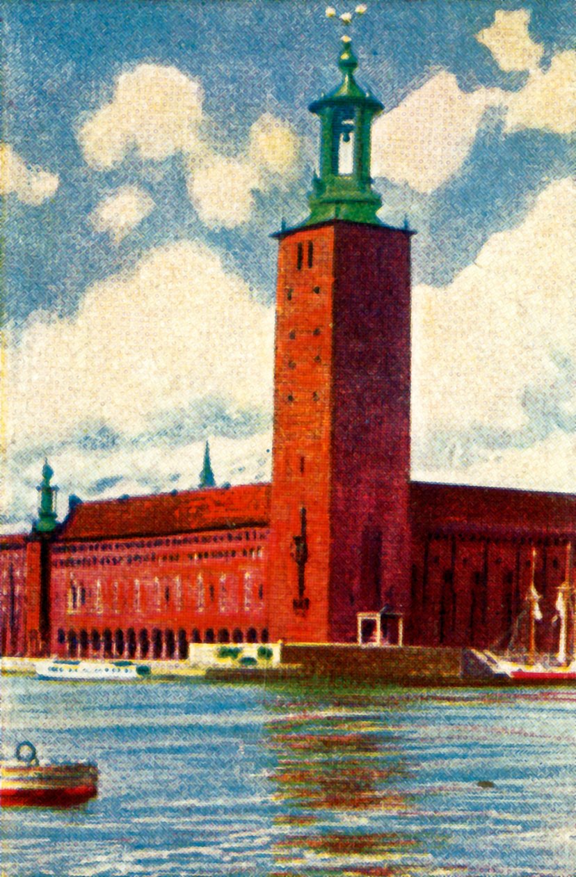 Stockholms stadshus, c1928. av Unbekannt