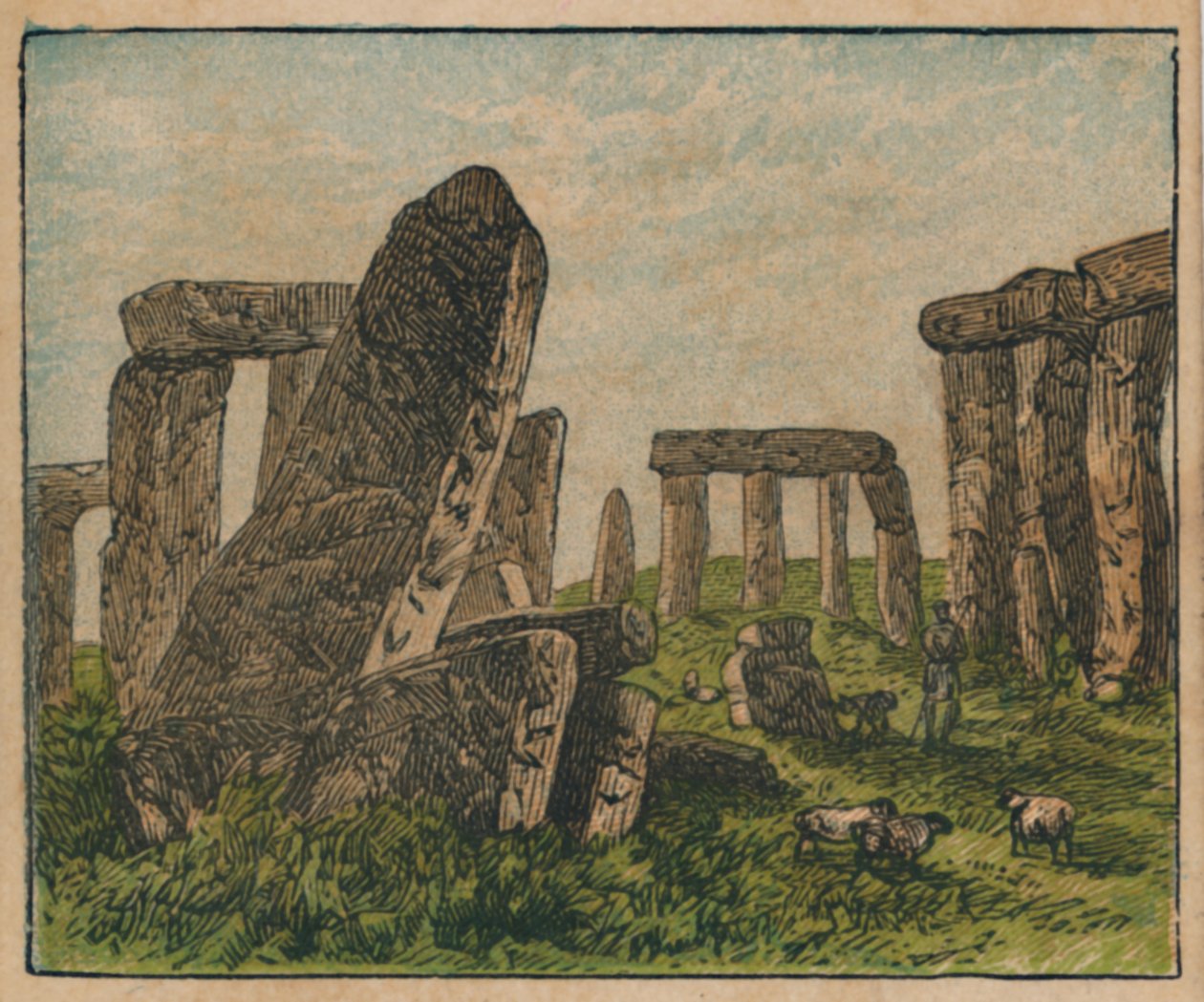 Stonehenge, c1910. av Unbekannt