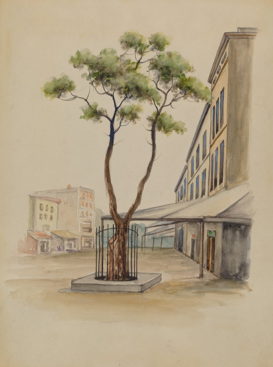 Gatubild, 19351942. av Unbekannt