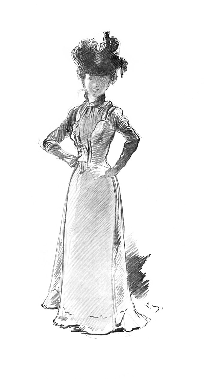 Studie, 1901 av Unbekannt