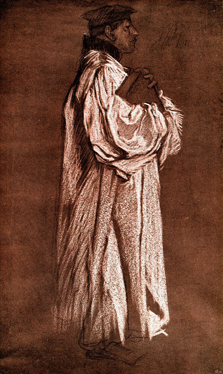 Study of a Sleeve, 1899, av Unbekannt