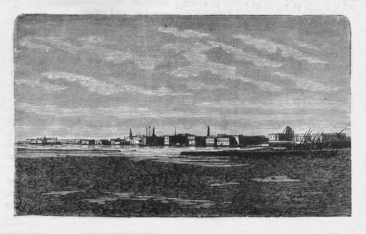 Suez, c1882 av Unbekannt