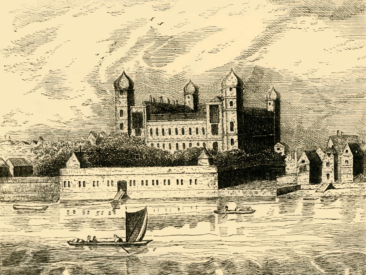 Suffolk House. Efter Hollar., 1881. av Unbekannt