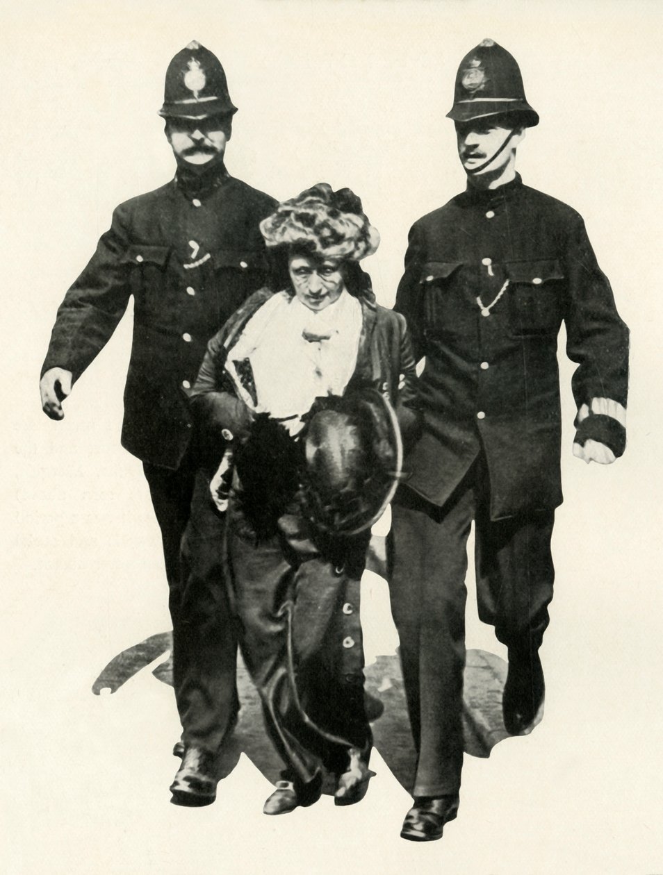 Suffragette arresteras, c1910, 1947. av Unbekannt