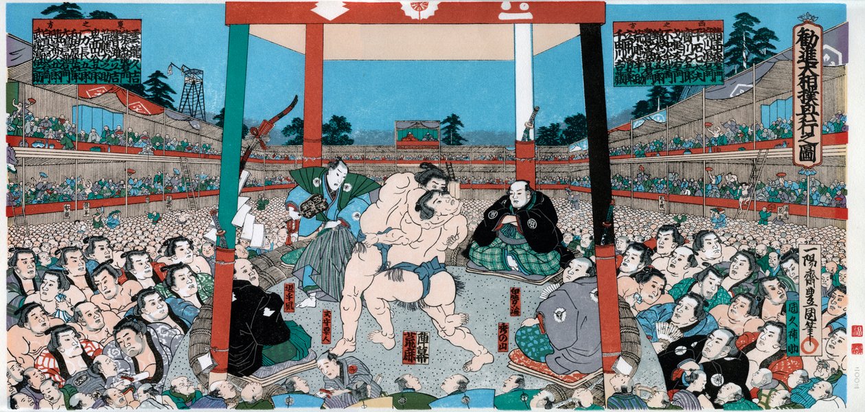 Sumobrottning, Japan av Unbekannt