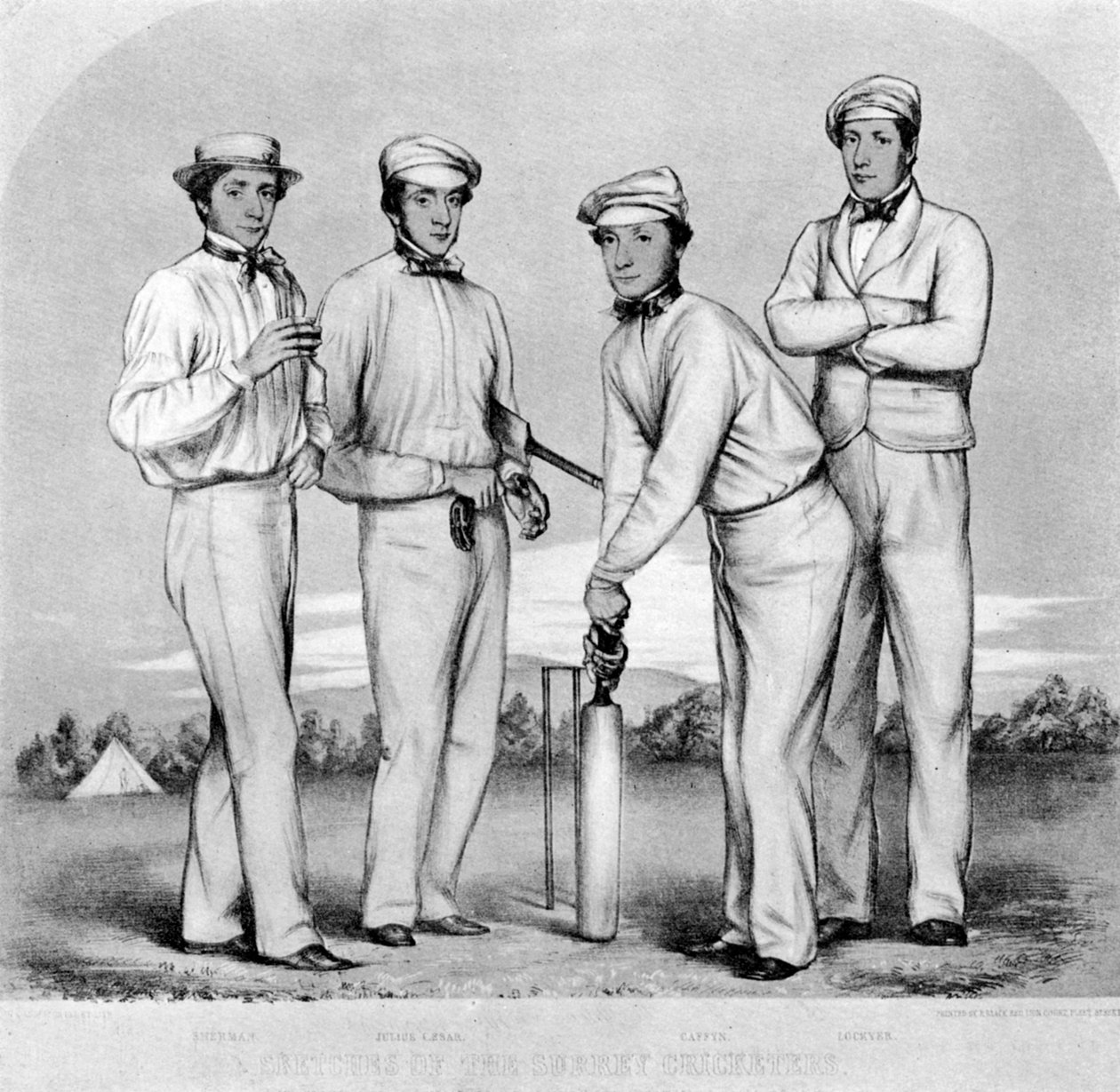 Surrey Cricketers, 1852 1912 av Unbekannt