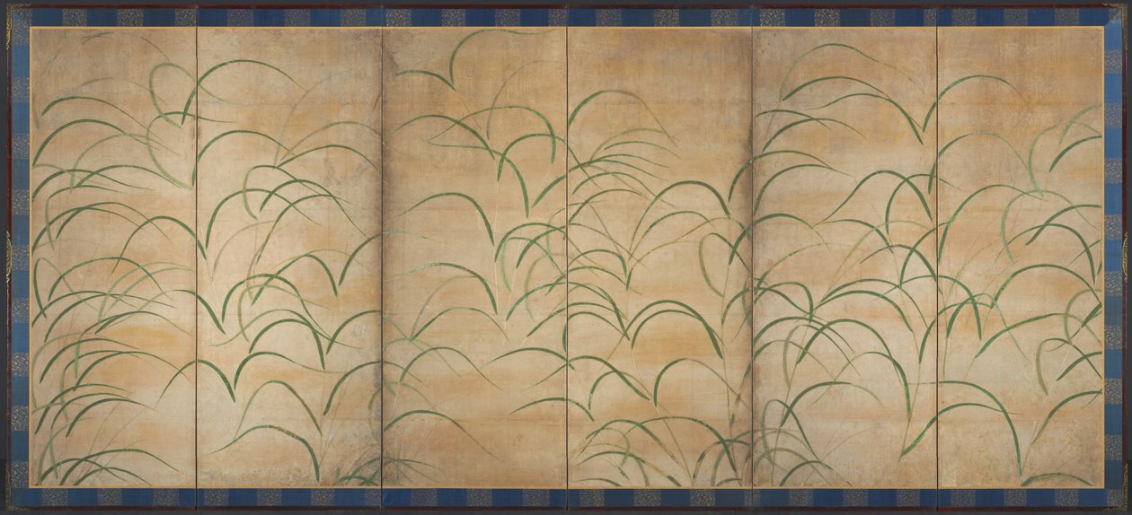 Susuki Grass, ca. 1525. av Unbekannt