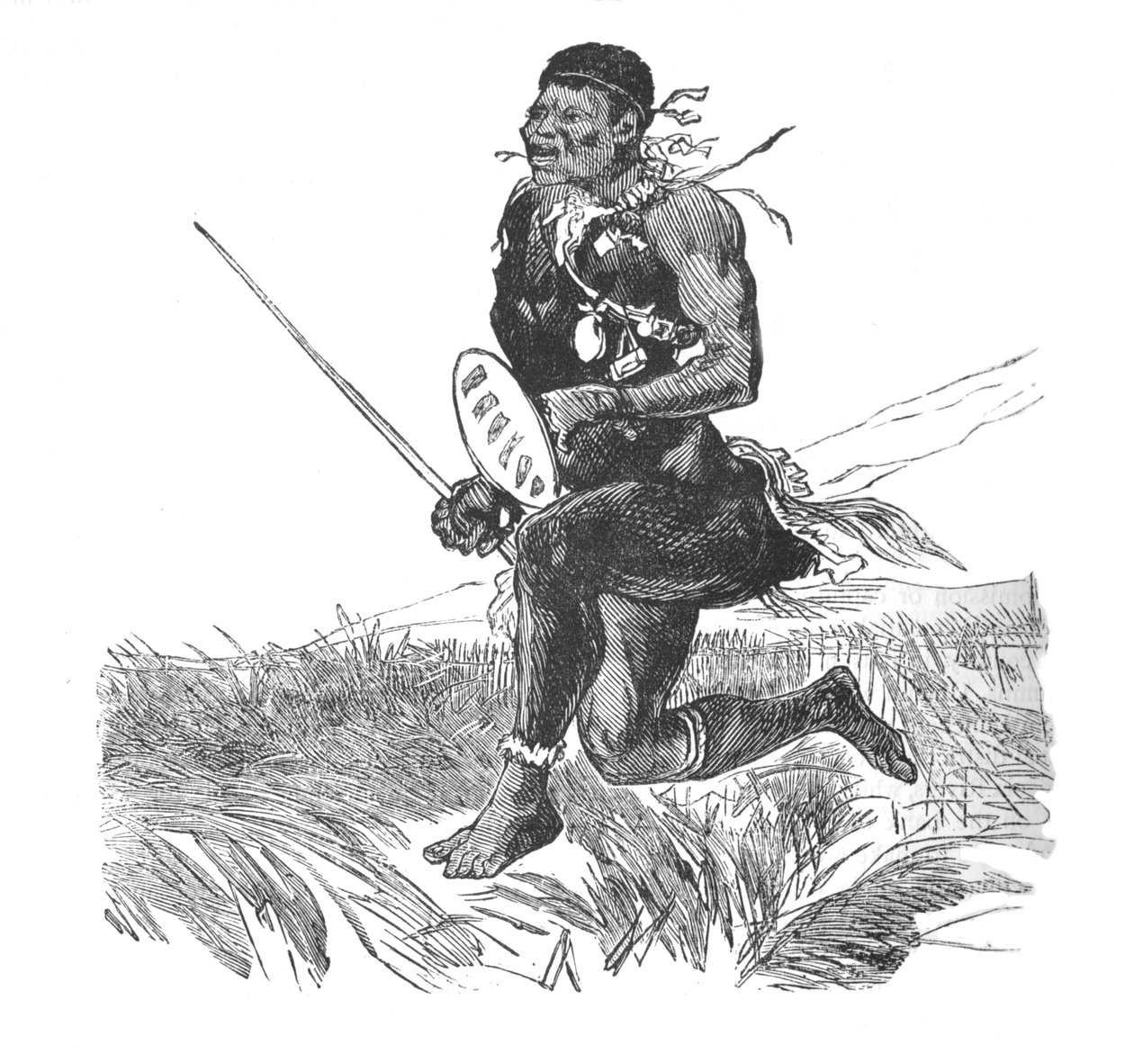Swazi Scout, c1880 av Unbekannt