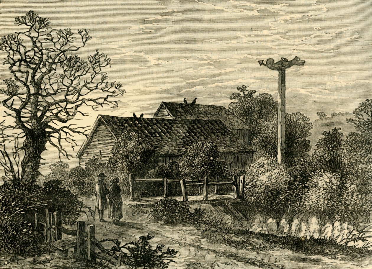 Sydenham Wells 1750, c1878. av Unbekannt