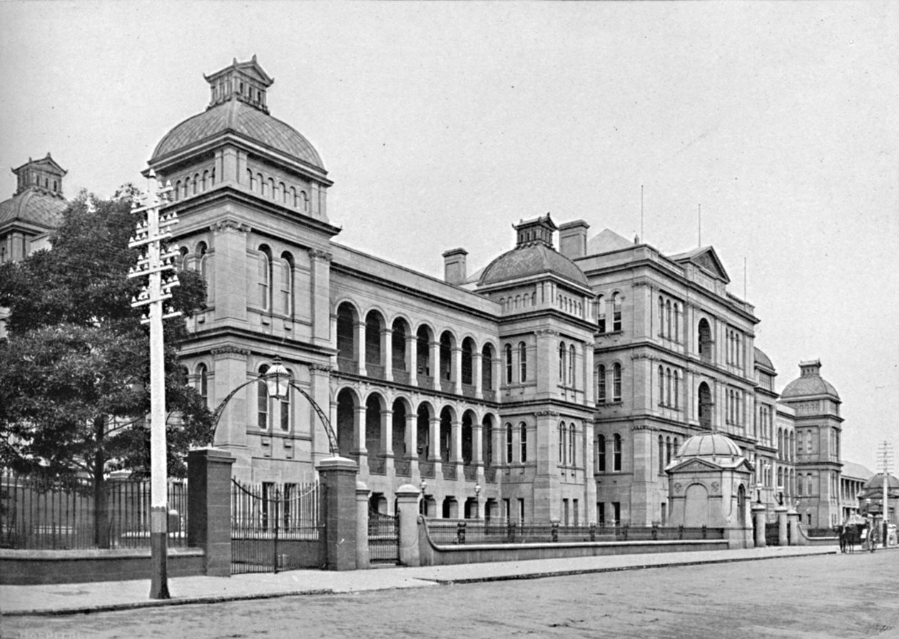 Sydney Hospital, Macquarie Street, c1900. av Unbekannt