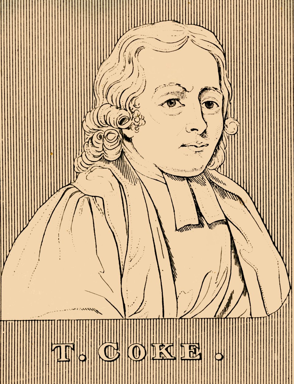 T. Coke, 1747-1814, 1830. av Unbekannt