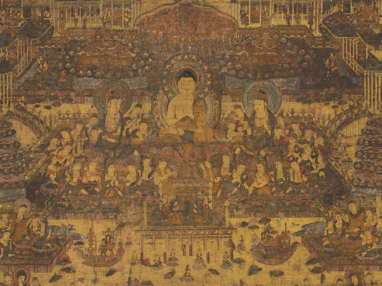 Taima Mandala, 1300-1333. av Unbekannt