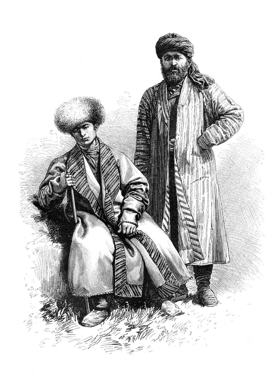 Tadzjiker från Bukhara, Uzbekistan, 3 av Unbekannt