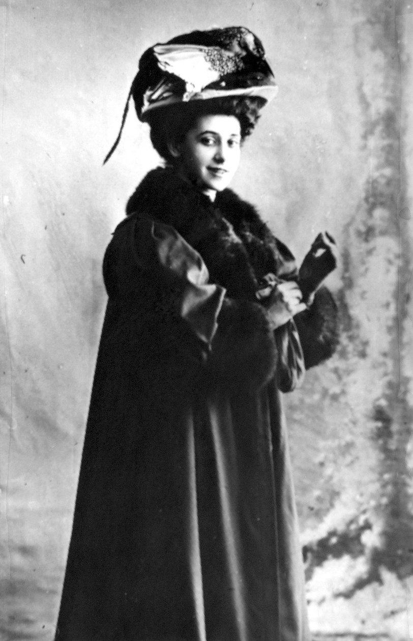 Tamara Karsavina, rysk ballerina, 1900- eller 1910-tal. av Unbekannt