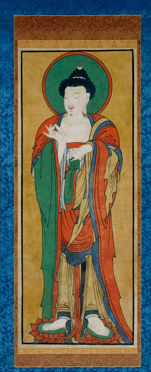 Tathagata Buddha, sent 1800-tal. av Unbekannt