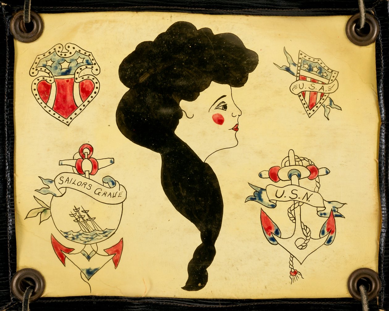 Tatueringsblixt, 1900-talet. av Unbekannt