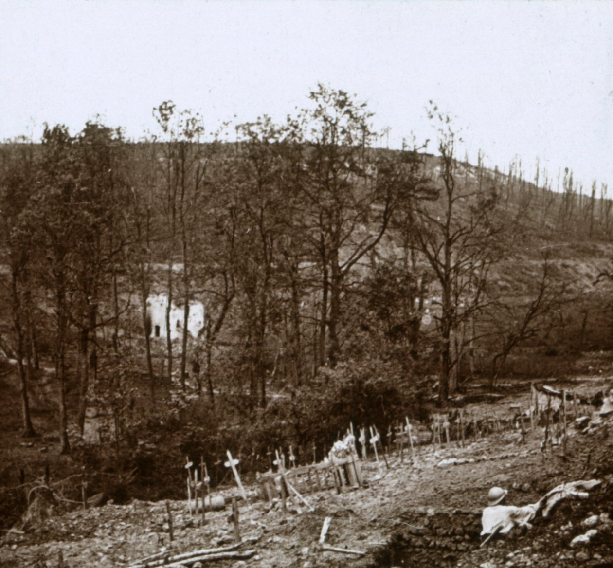 Tavannes Fort, Verdun, norra Frankrike, c1914-c1918 av Unbekannt