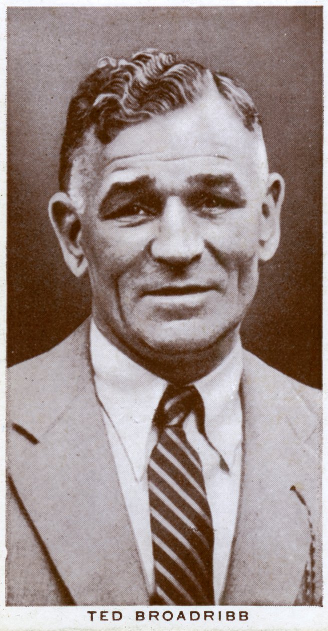 Ted Broadribb, brittisk boxare och tränare, 1938 av Unbekannt