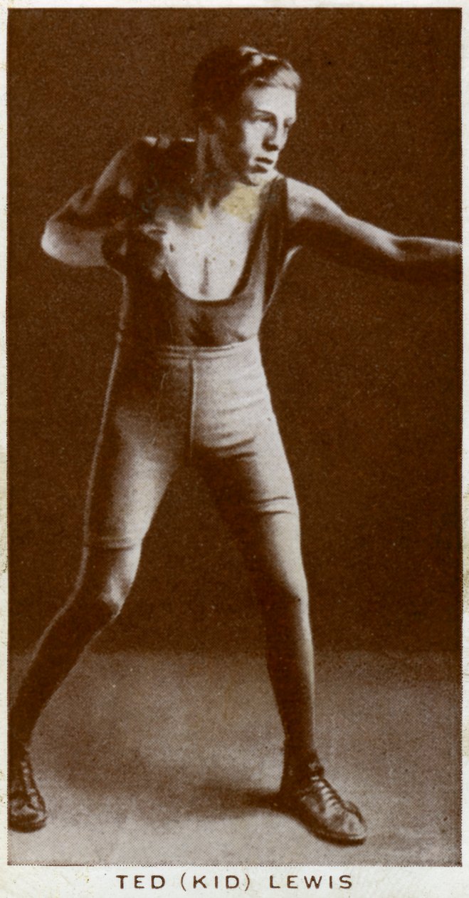 Ted Kid Lewis, brittisk boxare, 1938 av Unbekannt