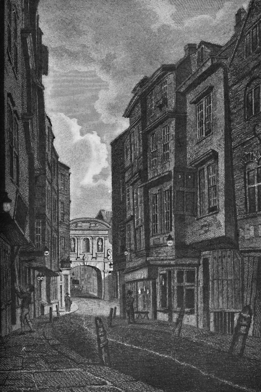 Temple Bar från Butcher Row, 1907 av Unbekannt