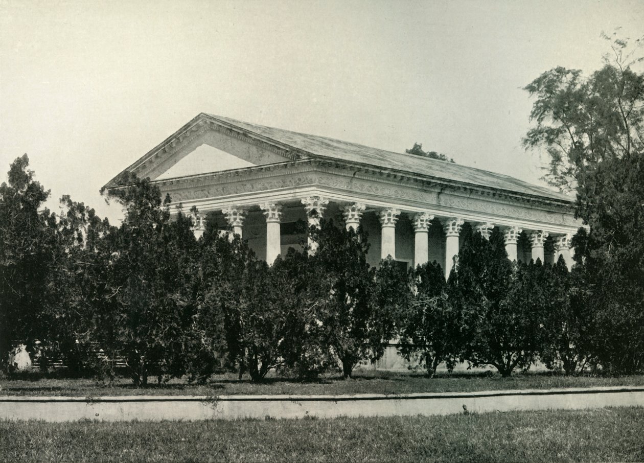 Temple of Fame i Barrackpore, 1925. av Unbekannt