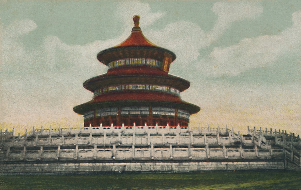 Himlens tempel, Pekin, c1910. av Unbekannt