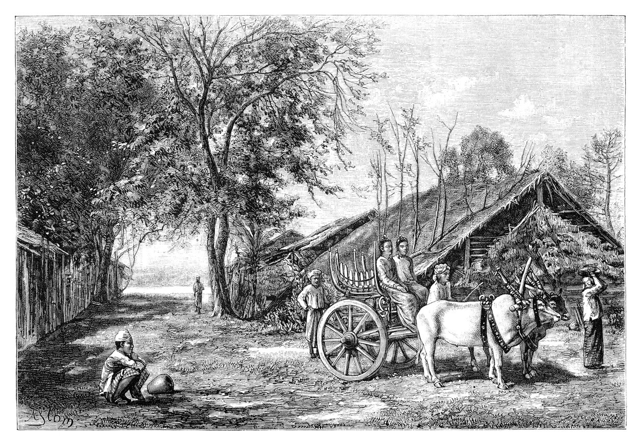 Tenasserim, Myanmar, 1895 av Unbekannt