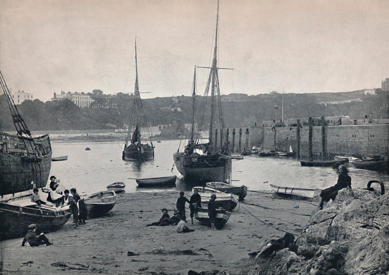 Tenby - I hamnen, 1895 av Unbekannt